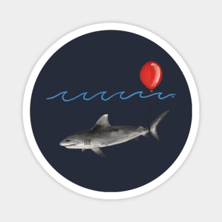 Shark with a Balloon Magnet